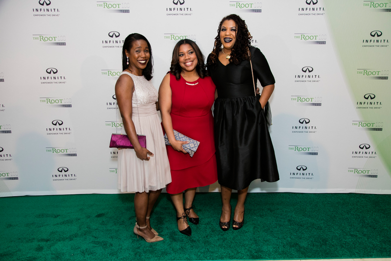 Members of The Root staff Breanna Edwards, Danielle Belton and Yesha CallahanDerrick Davis